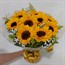 Bouquet de Girassol com 10 unidades 